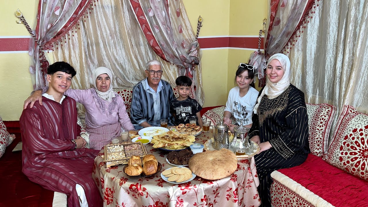 أجواء العيد الاضحى بدون أضحية 🐑 هذه هي الاجواء في كتامة مع العائلة فاطمة الكتامية