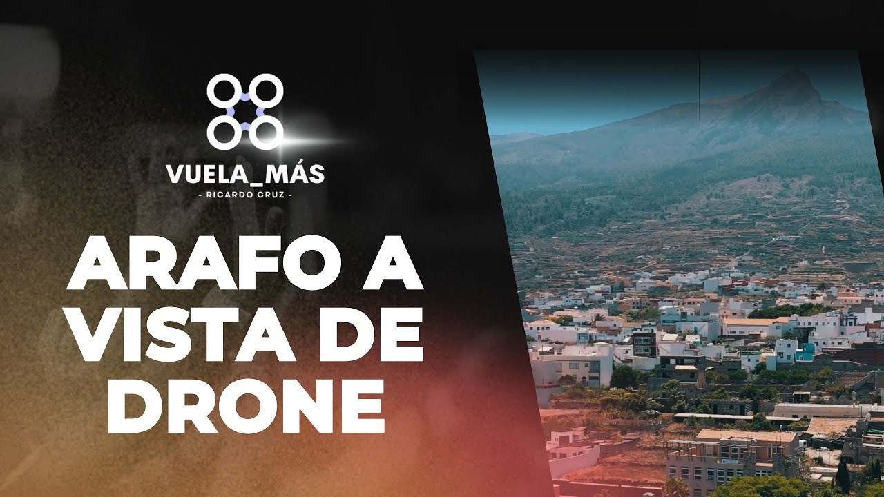 Arafo a vista de drone | 🛫 #VuelaM&aacute;s