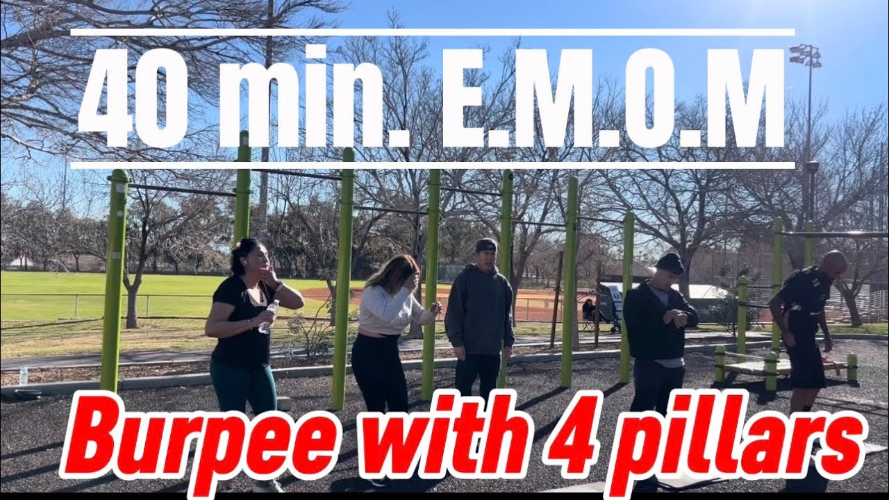 E.M.O.M Burpee with the 4 Pillars of Calisthenics #32
