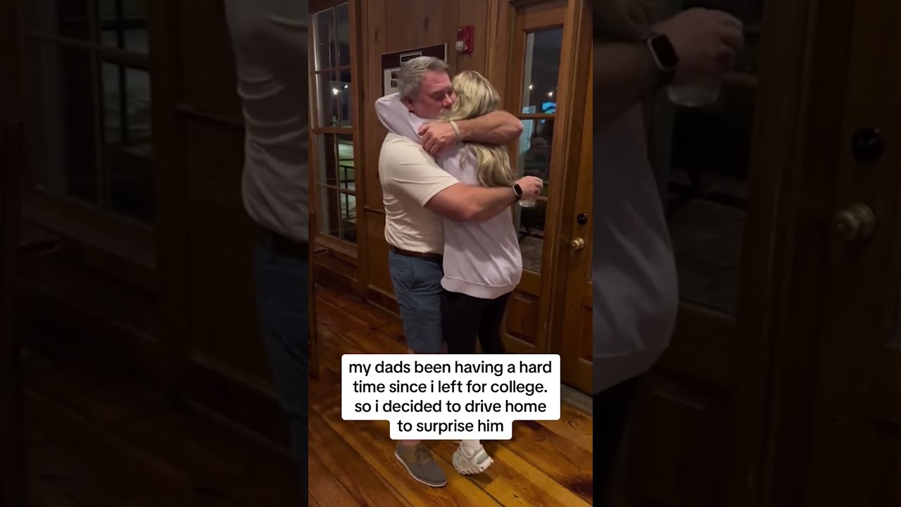 Emotional Father-Son Reunions