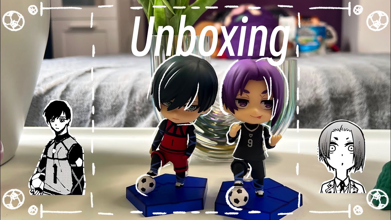 Reo Mikage & Rin Itoshi nendoroid ⚽ || Blue Lock unboxing