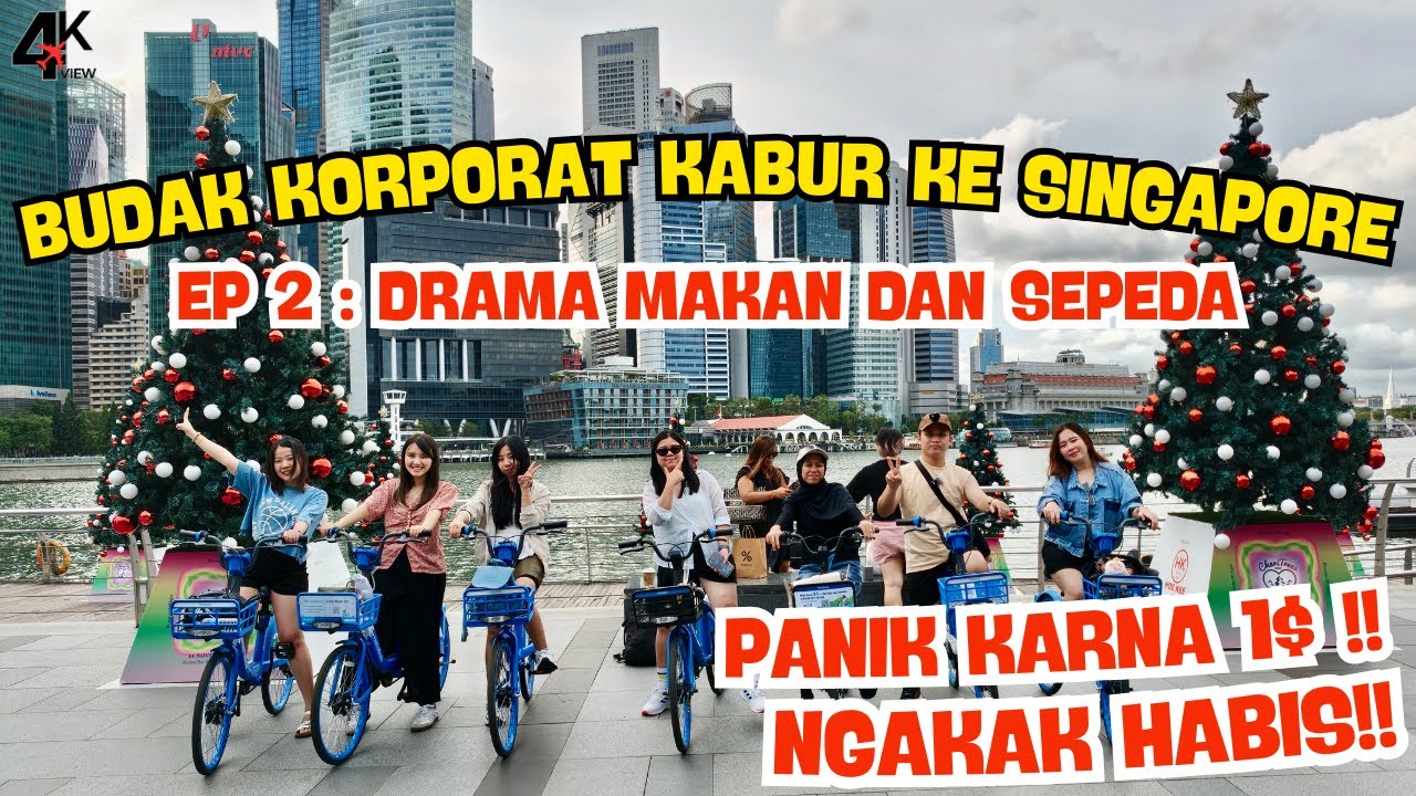 SEHARI PENUH DRAMA DI SINGAPORE ‼️ LIBURAN KOK MALAH MAKIN STRES ‼️