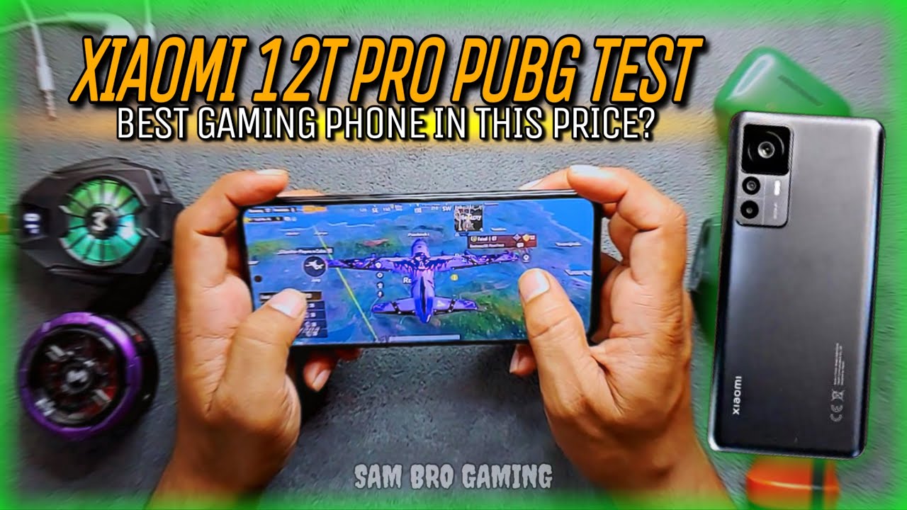 Xiaomi 12T Pro PUBG Test With Handcam | 120fps | Price | Battery Drain | Heat | Electro Sam
