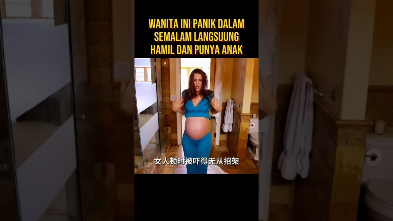 PANIK MENDADAK HAMIL DAN PUNYA ANAK #alurceritaflim #film