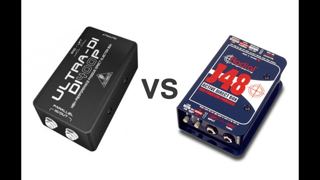 Radial J48 против Behringer DI400P