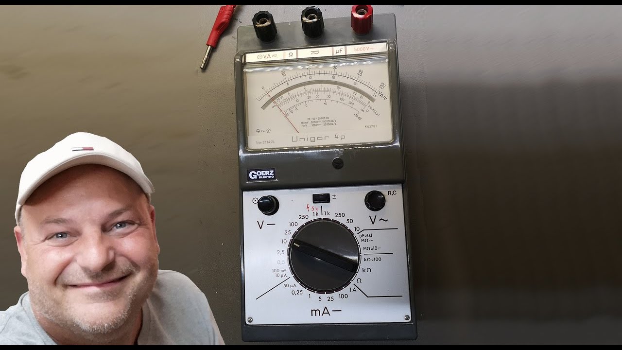 BBC Goerz Metrawatt Unigor 4p multimeter type 226224 test teardown