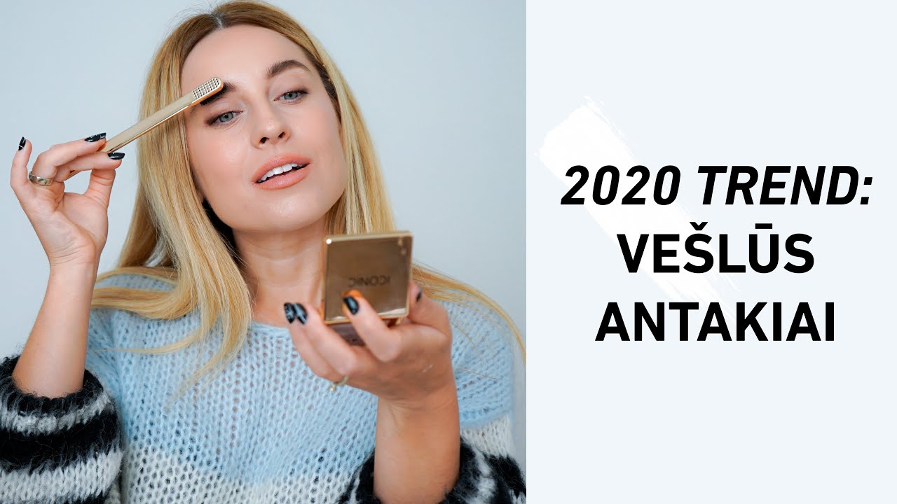 VOS 3 ŽINGSNIAI! Privalai išbandyti šią 2020 tendenciją | Makiažo pamoka