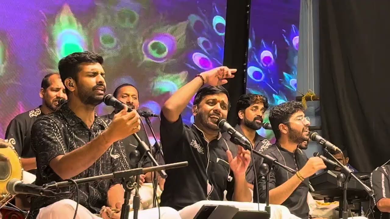 Nandagovindam Bhajans @ Padanilam Parabrahma temple നന്ദഗോവിന്ദം ഭജൻസ് @ പടനിലം പരബ്രഹ്മ ക്ഷേത്രം