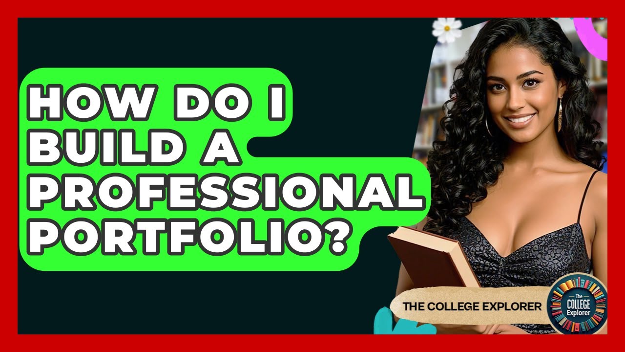How Do I Build A Professional Portfolio? - The College Explorer
