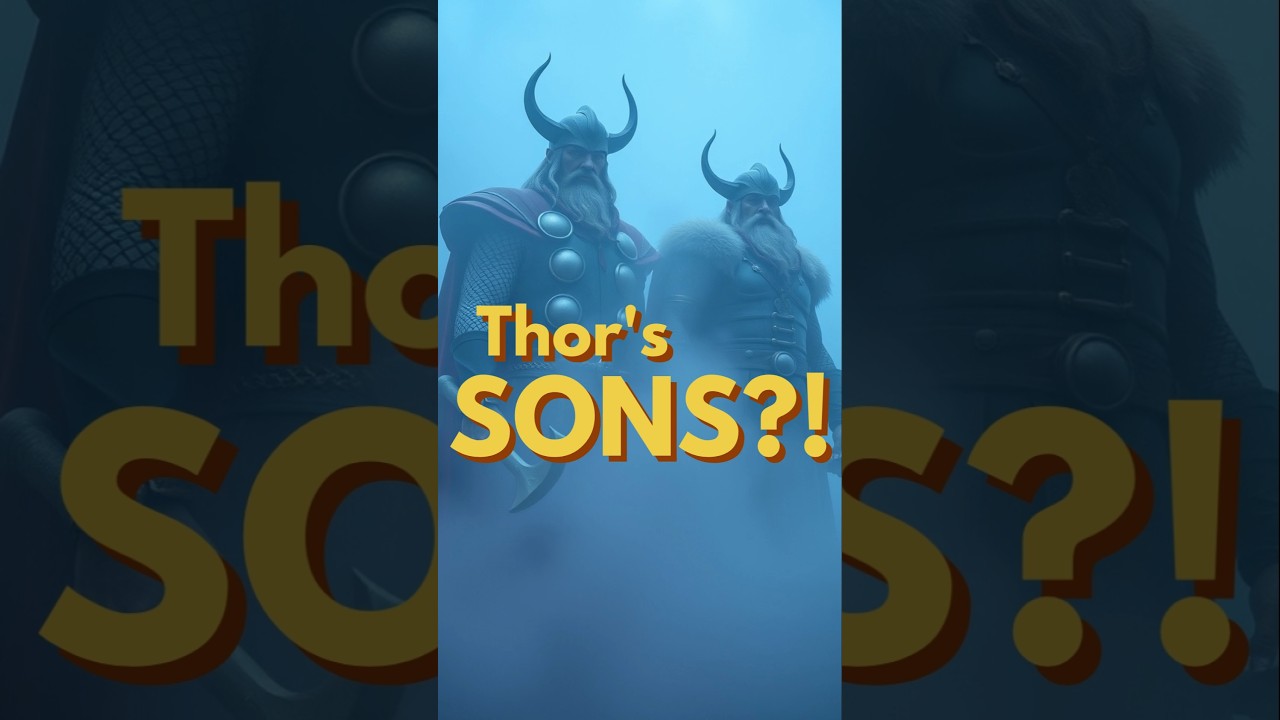 Thor's Sons: The Unsung Heroes of Norse Mythology