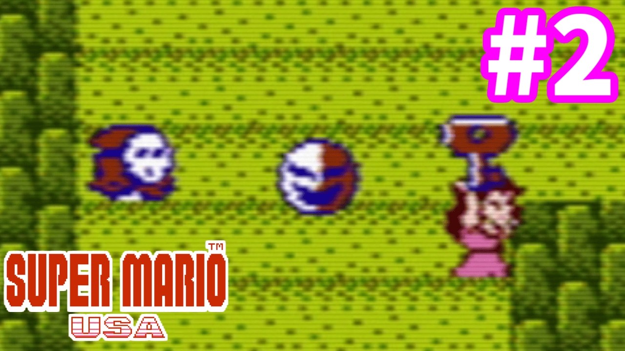 【マリオUSA】ヘイホーとカメーンとピーチ姫と。　スーパーマリオUSA