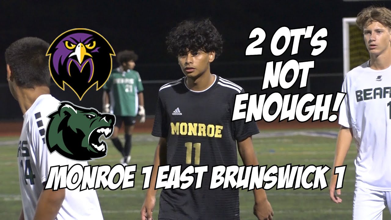 Monroe 1 East Brunswick 1 | Boys Soccer Highlights