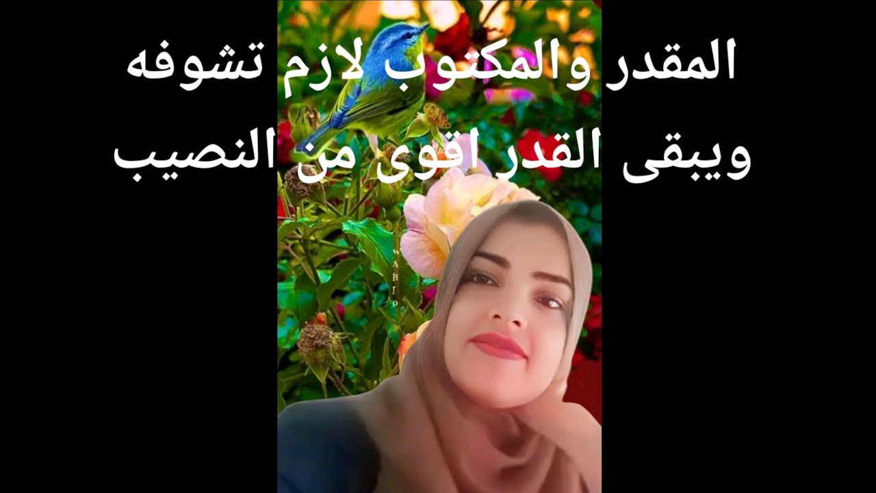 المقدر والمكتوب لازم تشوفها وتسمعها ويبقى القدر أقوى من النصيب