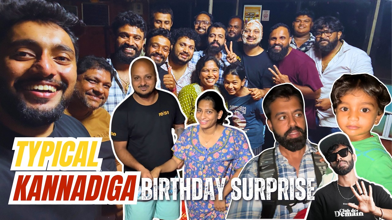 My Birthday Celebration with @TypicalKannadiga 😍