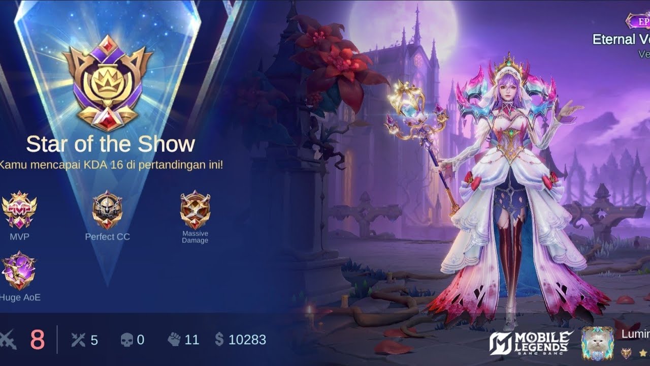 VEXANA NEW EPIC SKIN GAME PLAY!! ITS LIKE ZENITH SKIN!! MLBB #mlbb