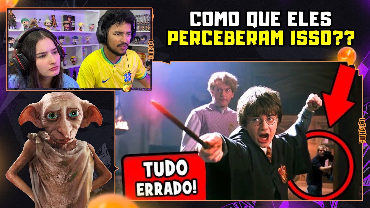 Apenas uma live | 55 ERROS BIZARROS de HARRY POTTER e a Câmara Secreta que você não PERCEBEU!