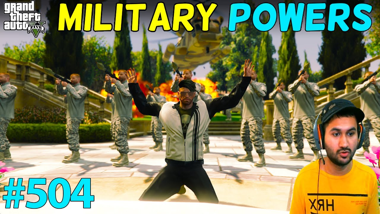 SUPER POWERS OF MILITARY OF LOS SANTOS GTA 5 | GTA5 GAMEPLAY #504