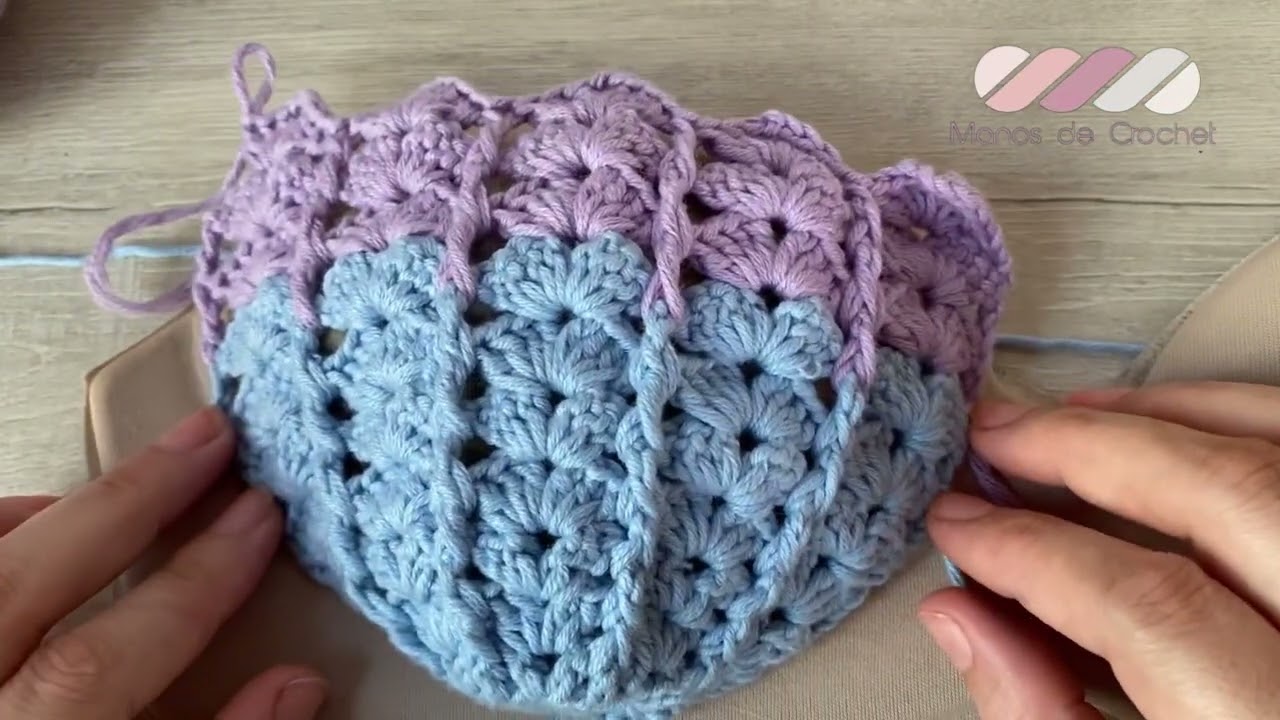 Copas de sirena PERFECTAS a crochet/ todas las tallas