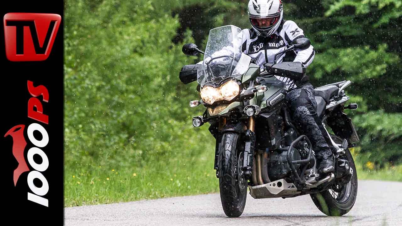 Triumph Tiger Explorer Stunts | Stunt Friday Action