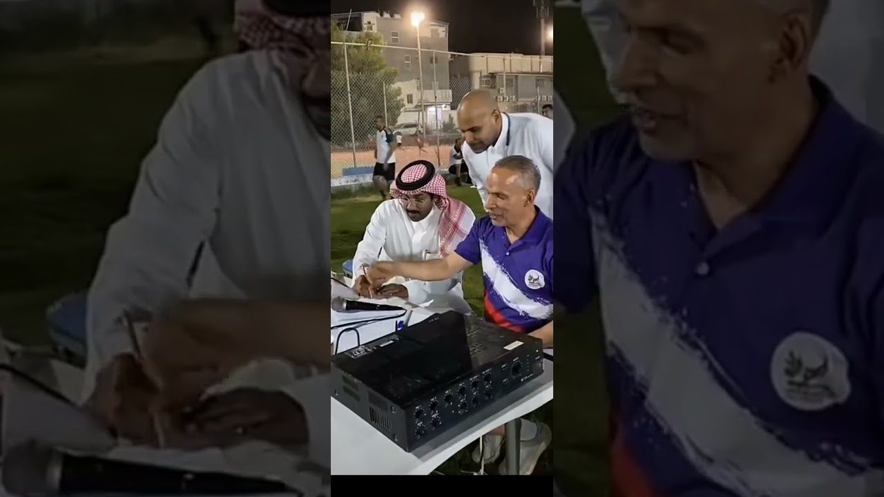 دوري كوره قدم في ملعب نادي الابتسام