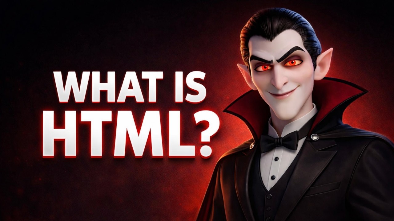 HTML for Beginners: What Is HTML? | Programming With Dracula 🦇