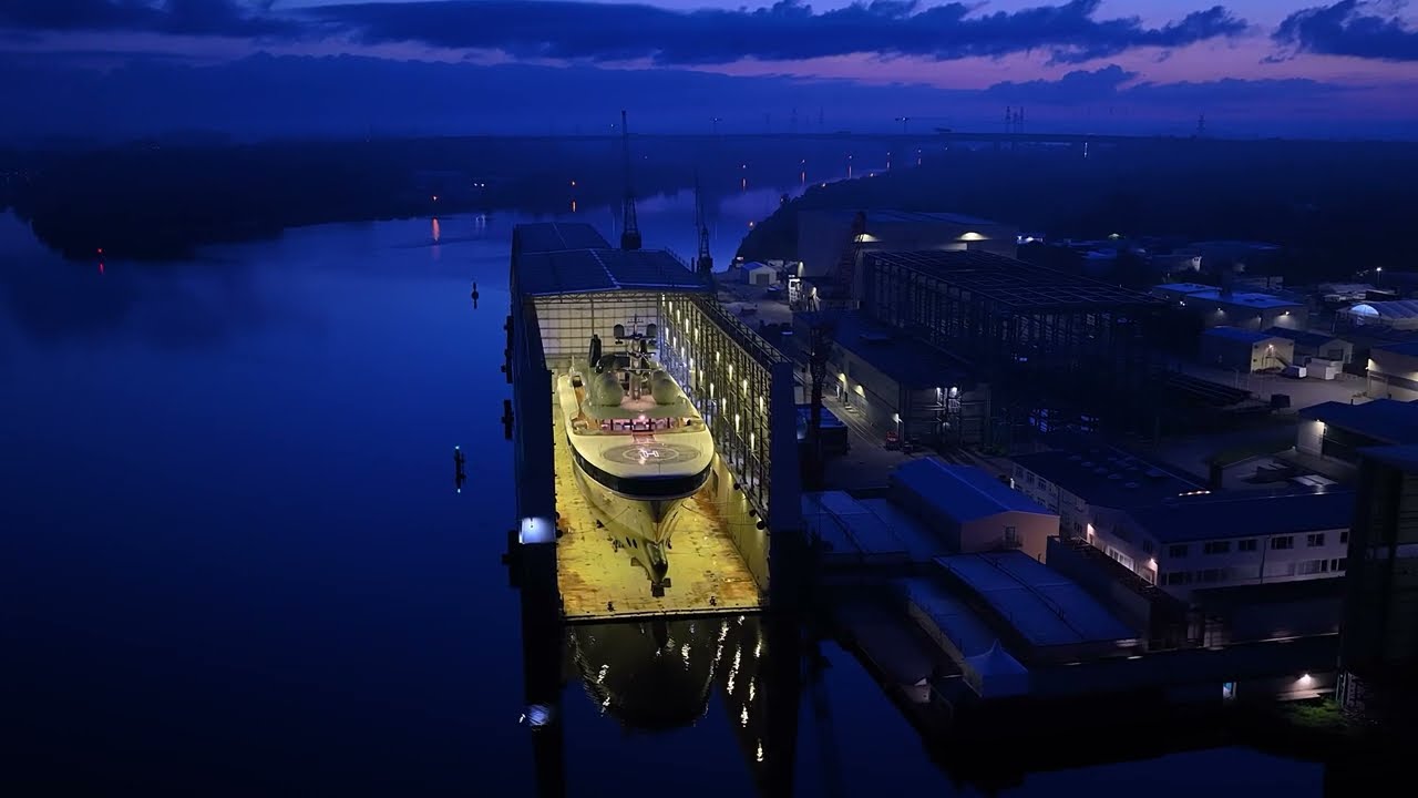114.2m COSMOS Launched, Designed by Marc Newson