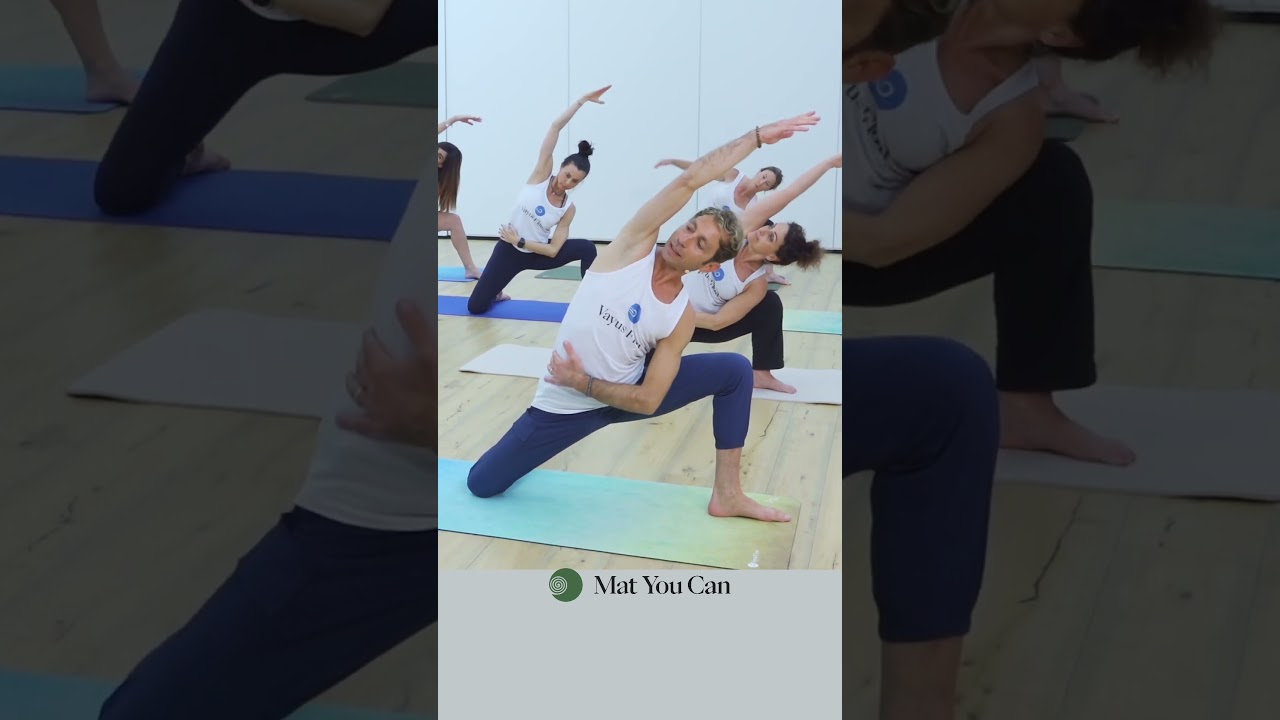 Prova questo esercizio per liberare il respiro e sentirti meglio! Enzo Ventimiglia #yoga