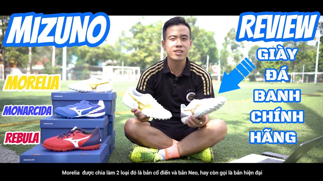 GIỚI THIỆU MORELIA, MONARCIDA VÀ REBULA - 3 DÒNG SẢN PHẨM GIÀY ĐÁ BÓNG CỎ NHÂN TẠO NHÀ MIZUNO