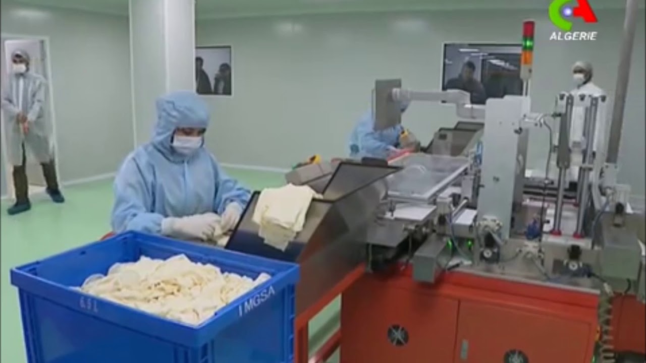 L'usine des gants medicaux IMGSA Group sur canal Algerie