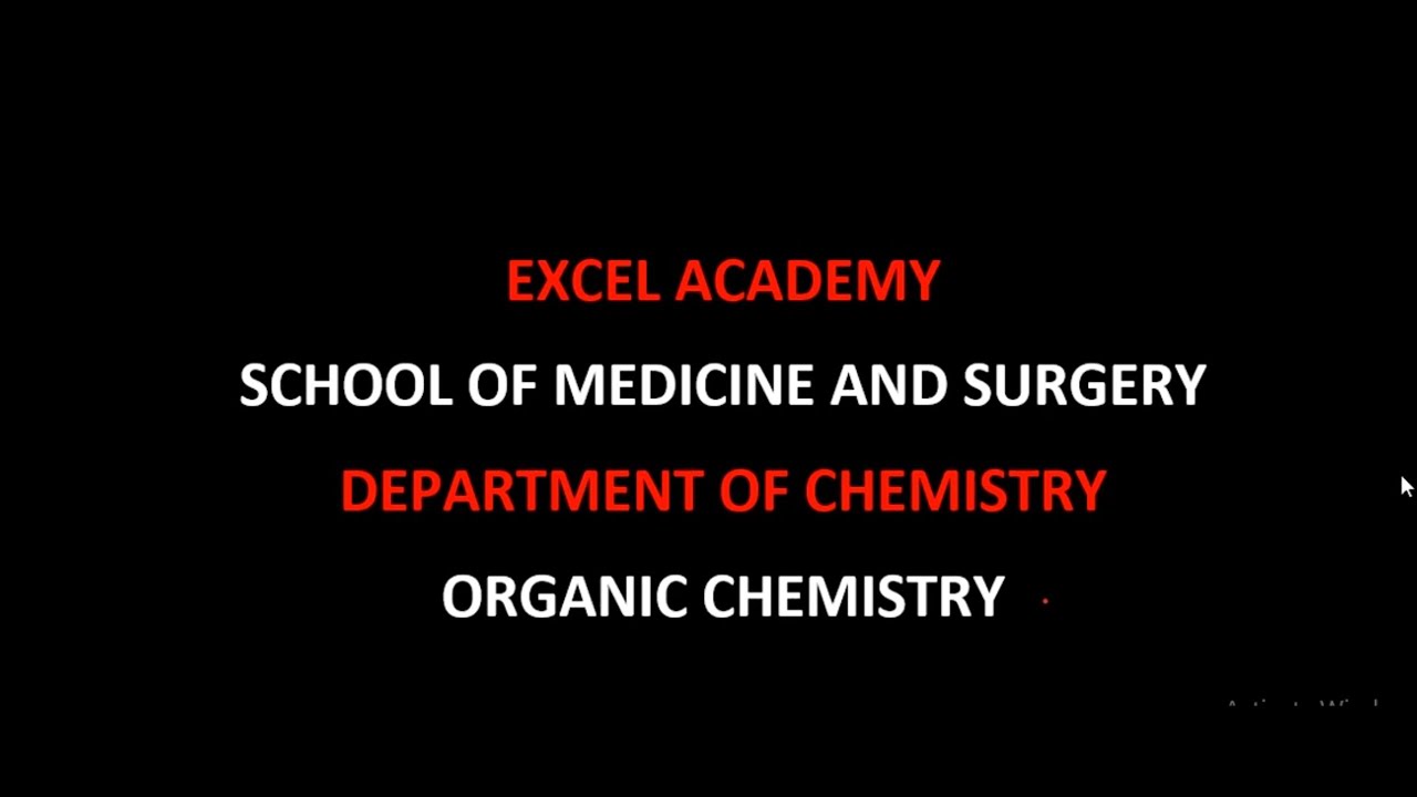 ORGANIC CHEMISTRY   NAMENCLATURE OF ALKYL HALIDES