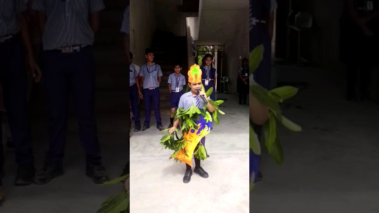 Save Tree // Save planet Earth // Fancy dress competition // Speech competition 