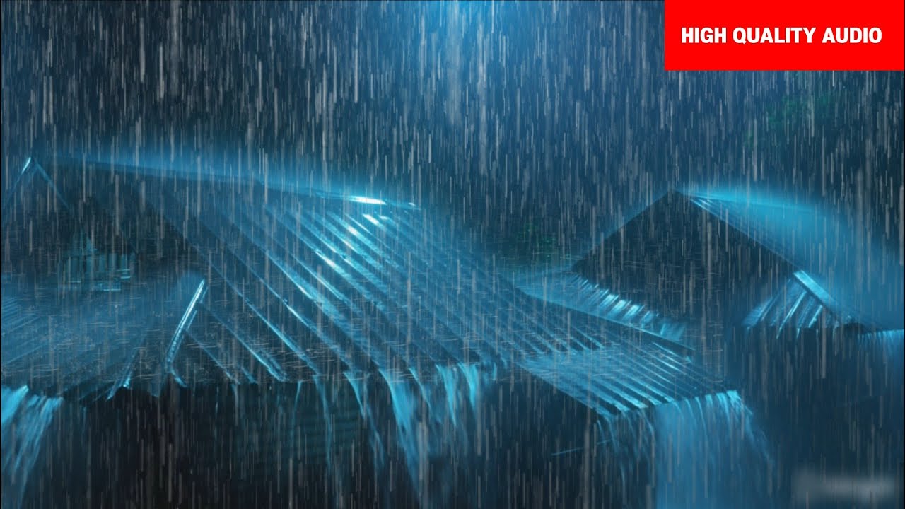 New Year Eve Midnight Rain 🌧️ LIVE 24 Hours for Deep Sleep & Relaxation