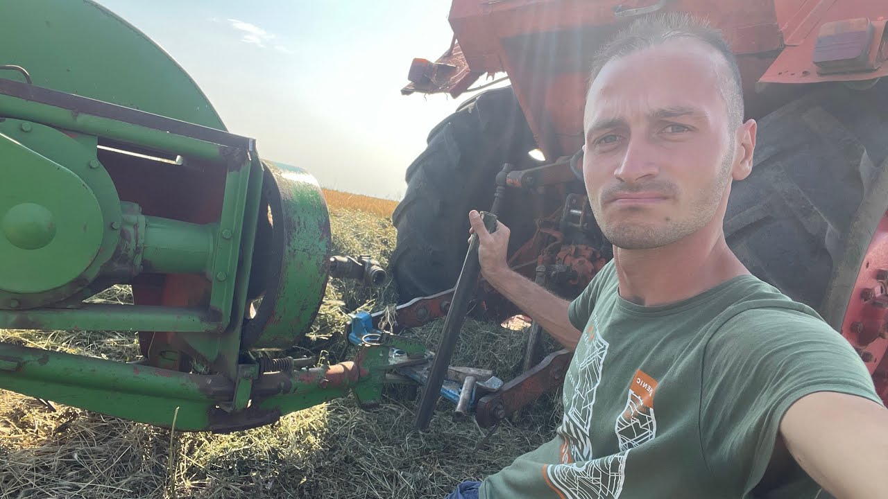 Я сломал карданный вал во время тюкования!