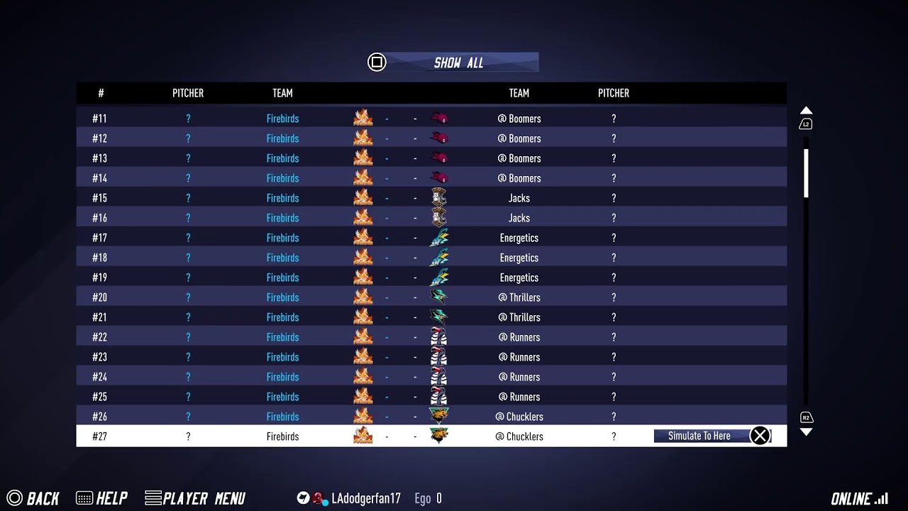 Super Mega Baseball 4 PS5 Firbirds Franchise Episode 1