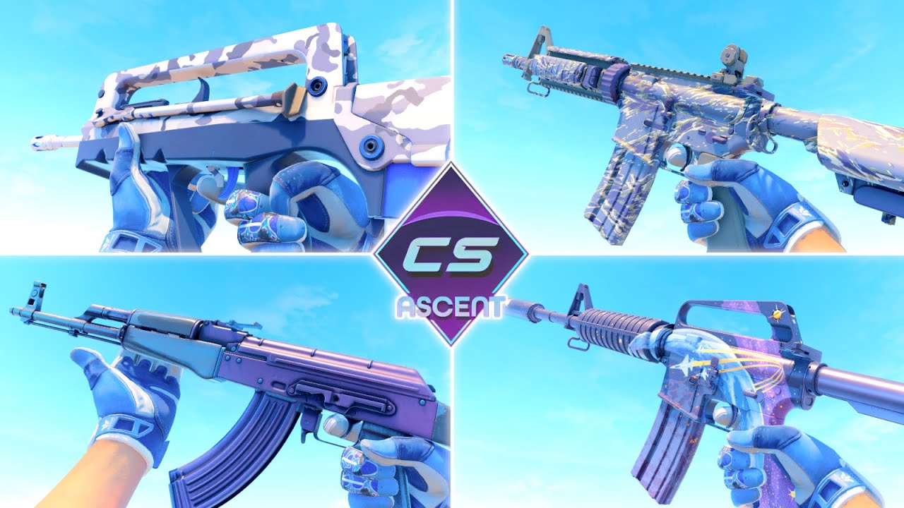 Ascent Collection - All Skins Showcase | CS2 Spring Forward Update | All animations + new skins