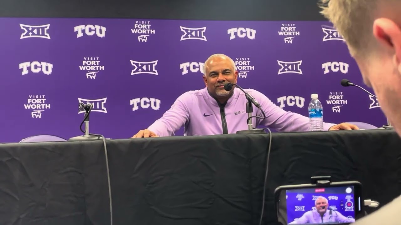 Джером Танг обсуждает поражение команды Kansas State на выезде в TCU.