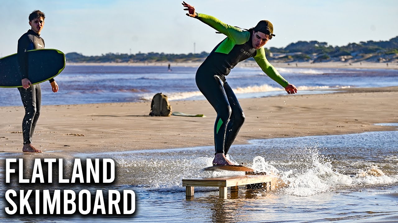 Flatland Skimboard en Uruguay 2023 - Rampas y Trucos
