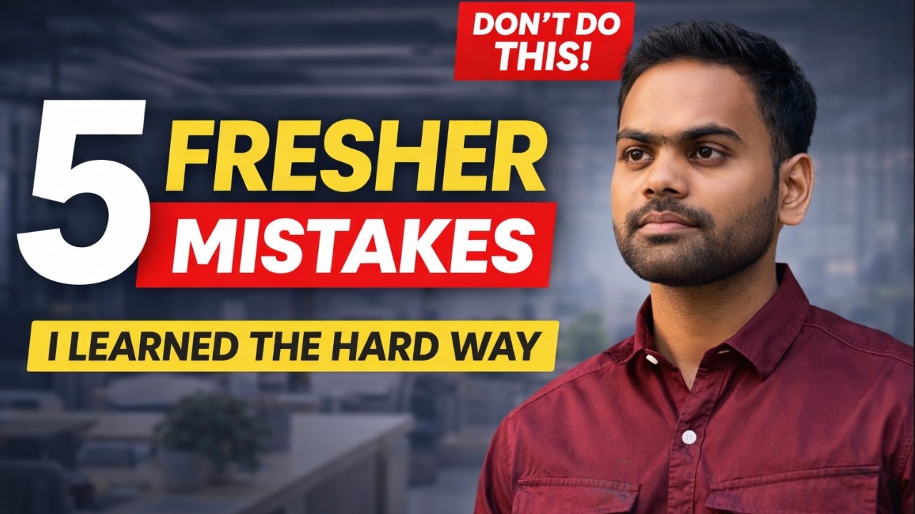 The Costly Mistake I Made as a Fresher in Tech 😓