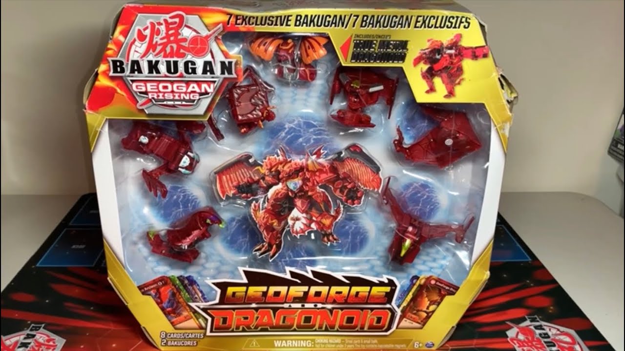 *GEOFORGE* Dragonoid Unboxing/Review | Bakugan: Geogan Rising