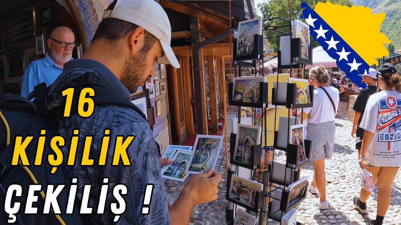 YOUTUBE PARAM İLE 16 KİŞİYE MOSTARDAN HEDİYE ALDIM ! #84