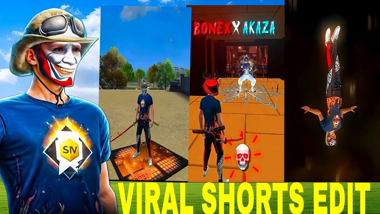 Bonex4 X  FF Akaza Virel Short Editing Tutorial Bonex4 ff New Video Editing Tutorial