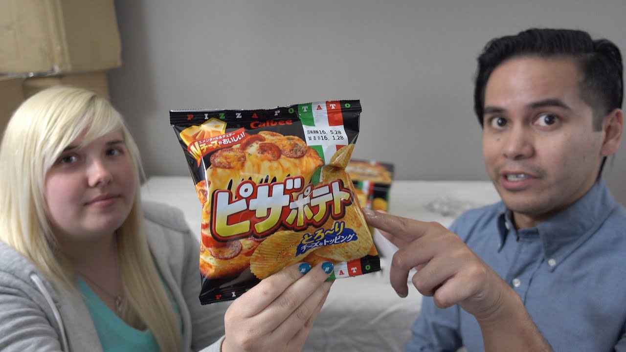 Crane Couple Prize Reviews Ep. 2: Japanese chocolate and pizza chips!