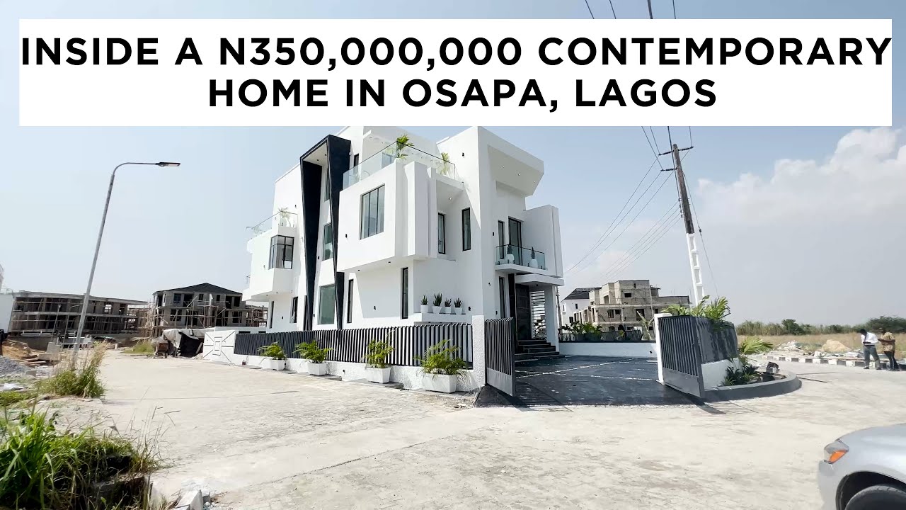 THIS MAY BE THE MOST LUXURIOUS ₦350,000,000 MANSION IN LAGOS!!
