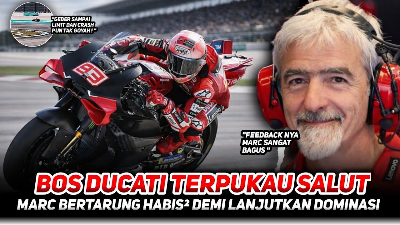 Marc Marquez Jauh Mengerikan🔥Bos Ducati Akui Marc Siap Bertarung Habis²an Demi Lanjutkan Dominasi ❗