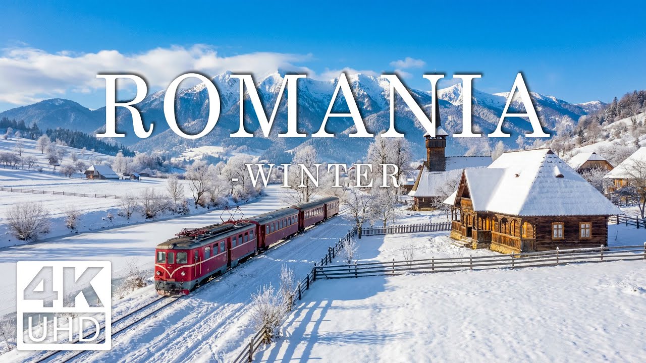 Romania 4K Medieval Winter: Mystery Of Transylvanian Castles, Snowy Carpathians, Deep Forests