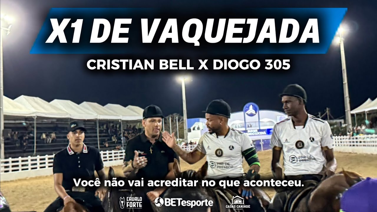 X1 DE VAQUEJADA - CRISTIAN BELLK X DIOGO 305 PARQUE FERNANDO LUCENA / VAQUEJADA AO VIVO