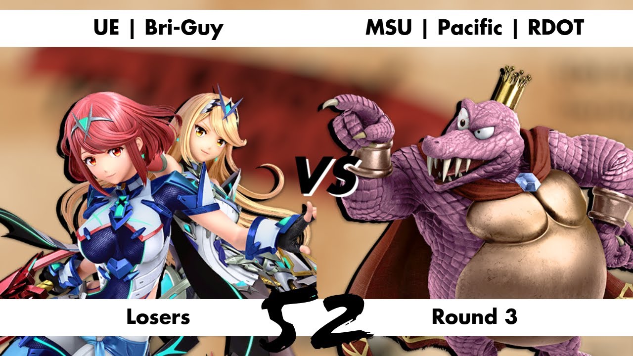 Maroon Mixups #52 - Bri-Guy (Pyra and Mythra) Vs. RDOT (King K. Rool) - Losers Round 3