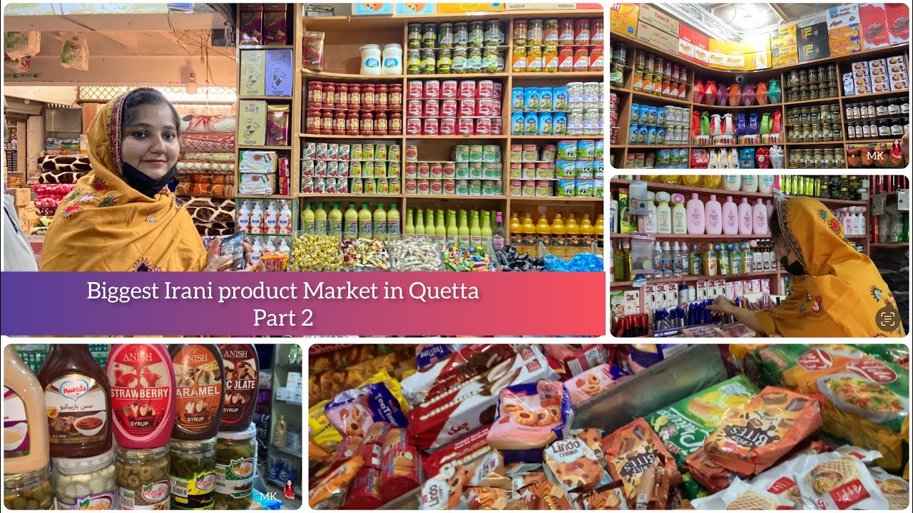 Biggest Irani product market in Quetta |Barech Market | |part 2 |