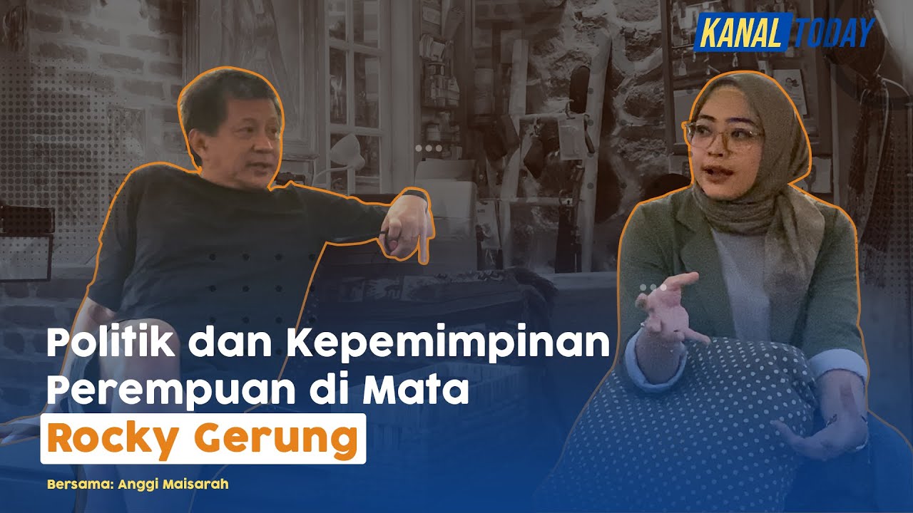 Rocky Gerung Bicara Soal Perempuan, Politik dan Pilpres 2024