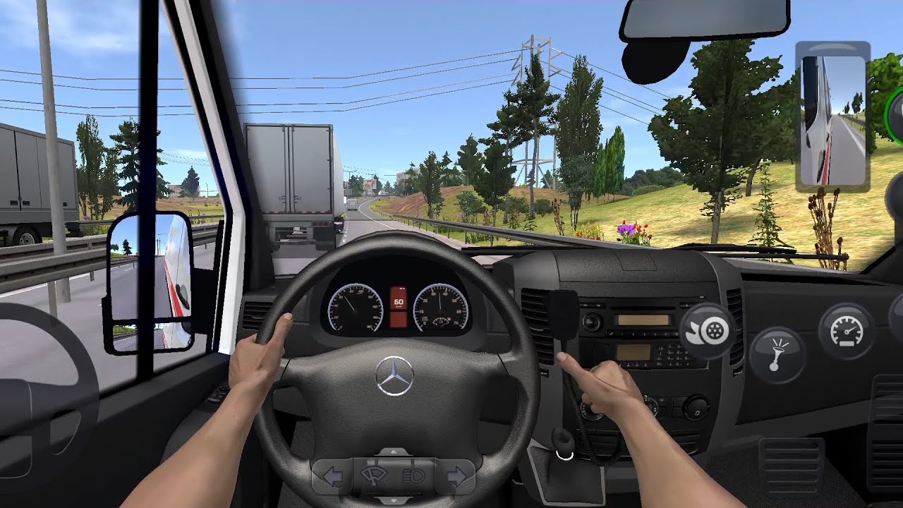 TRUCK SIMULATOR : ULTIMATE | I DRIVE AMBULANCE 🚑 VAN 🤯🎮| ANDROID GAMEPLAY 😍| GAMICO GAMING 